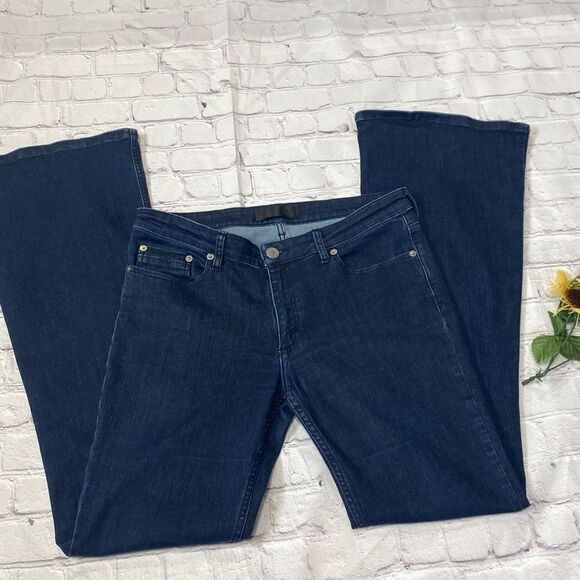 Samsoe & Samsoe Flare‎ Stretch Jeans Midnight Blue 30/32 - Picture 2 of 12